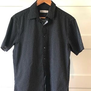 James Campbell Mens button up shirt. Size M    Like new!!
